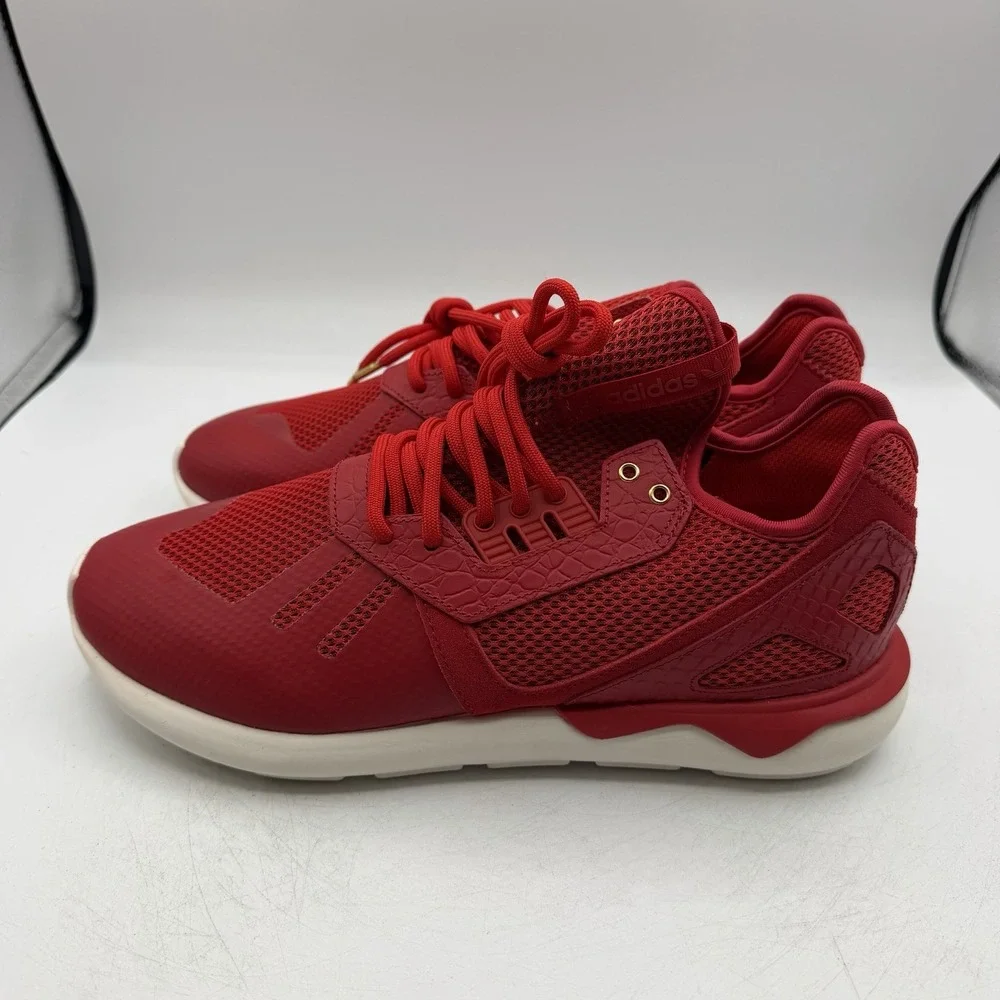 Adidas Tubular Runner Chinese New Year Shoes Mens Sz 11 Red Sneakers AQ2549‎